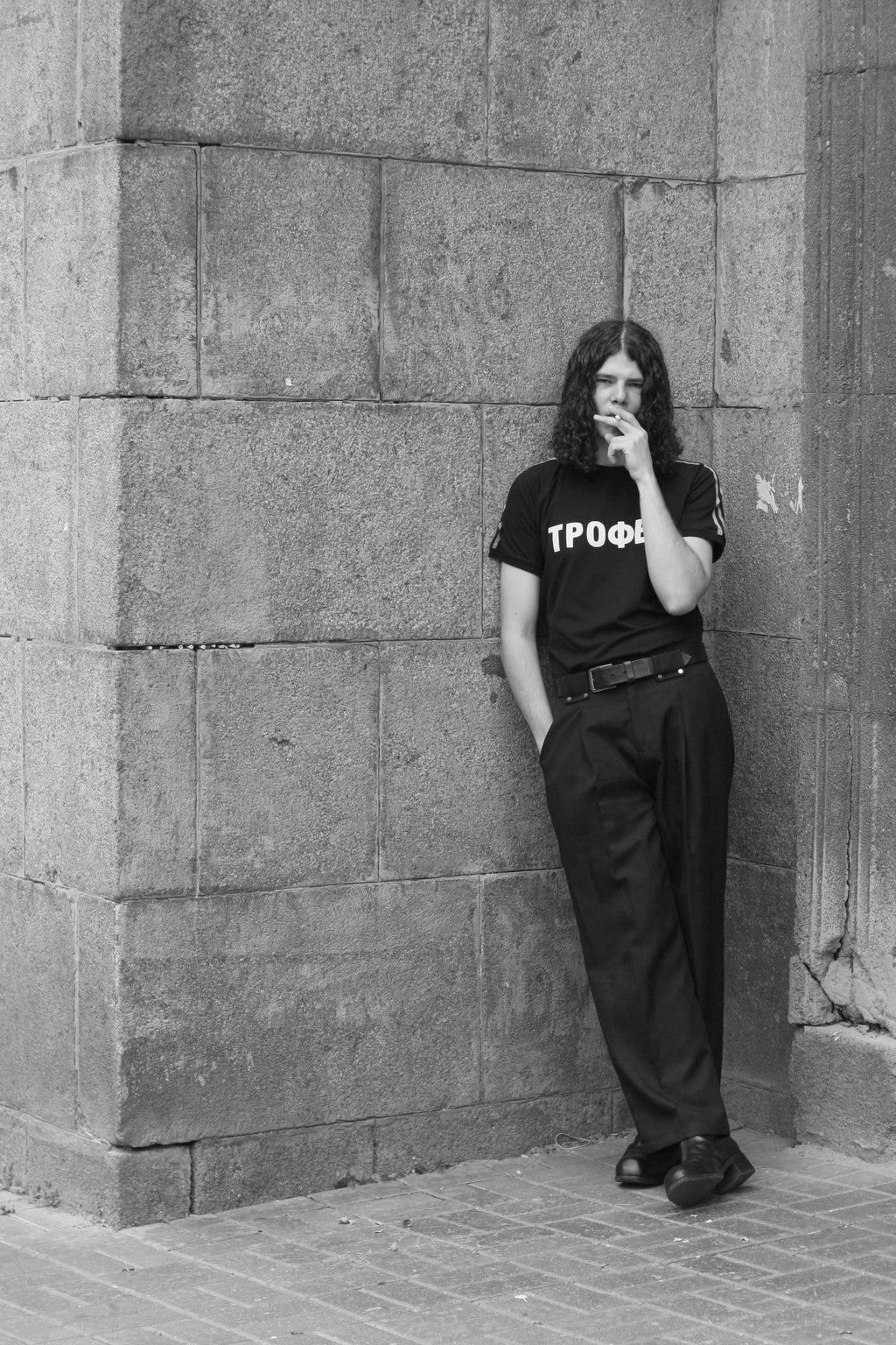 TROFEY T-SHIRT BLACK